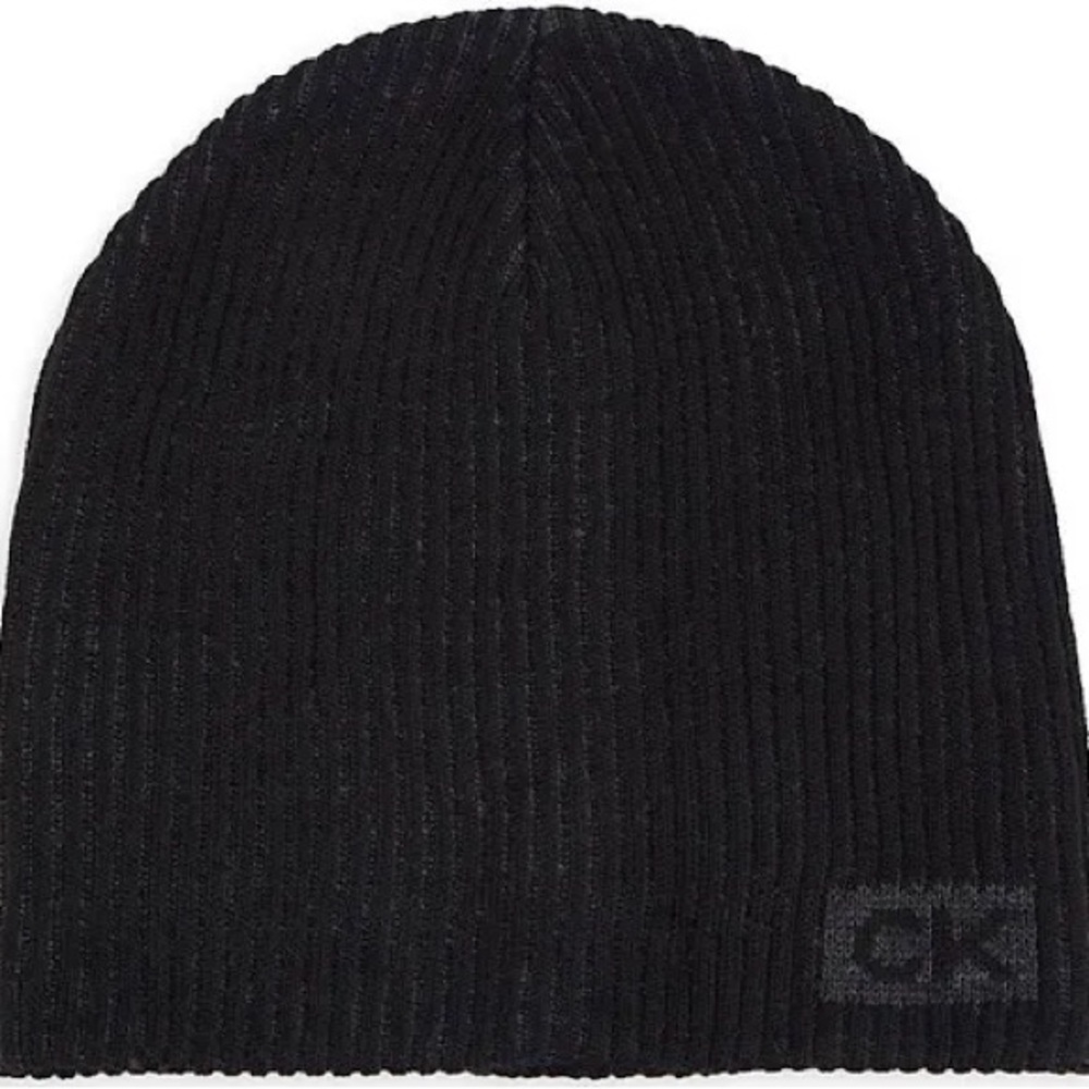 CALVIN KLEIN Ribbed Beanie
